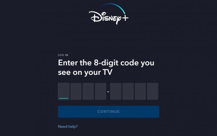 How to activate disney + on tv